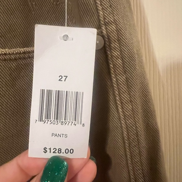 NWT Blank NYC High Waist Relaxed Fit The Bowery Barrel Leg Pants Size 27 - Picture 6 of 14